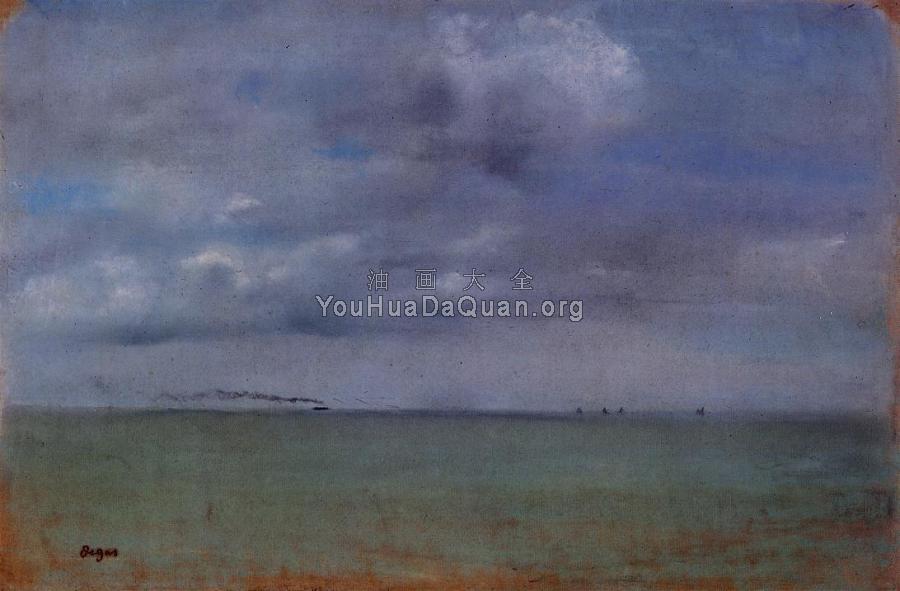 Seascape - 埃德加·德加